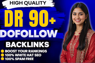 provide high authority dr 90 guest post backlinks with article