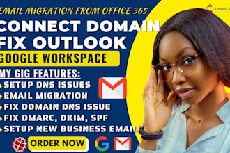 setup email migration from office 365 to gsuite google workspace