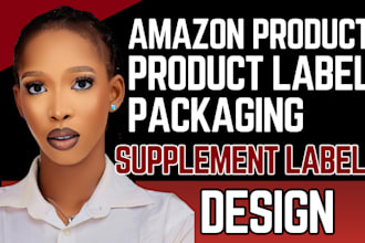 do product label design product packaging design supplement label amazon product