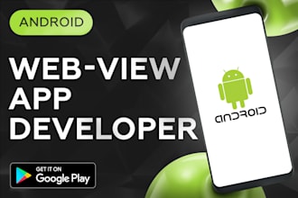create webview android application for your website as software developer