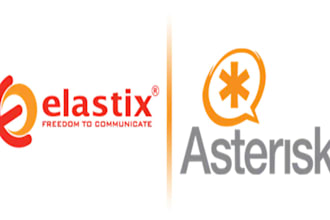 build and configure asterisk, elastix, freepbx, and sip trunk, spoof API