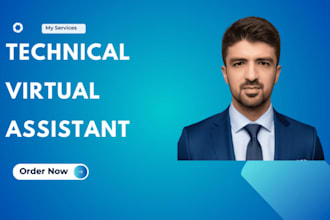 be your technical virtual assistant VA for customer support or content writing