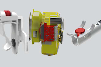 do 3d cad design, product rendering, 3d modeling,  photorealistic product design