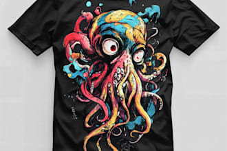 do trendy t shirt design or streetwear clothing