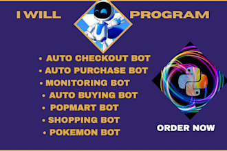 auto purchase bot, auto checkout bot, popmart bot, auto buying bot, restock bot
