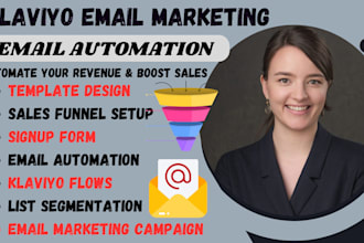setup email marketing automation flows with klaviyo do email marketing campaign