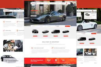 create limousine chauffeur website tesla and taxi booking website