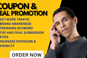 submit your coupon codes personally on 100 deal sites