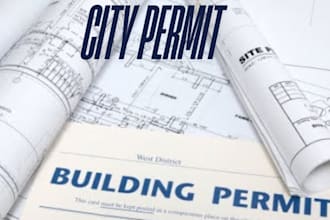 draw site plans, structural drawings for buildings permit, city permit
