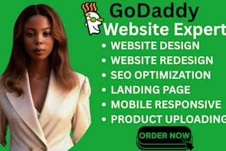 godaddy website redesign godaddy website design, develop godaddy