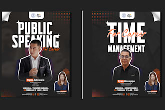 design your promotional or event flyer, poster, and banner