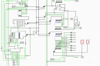 do dld and digital circuit simulations in logisim, multisim, proteus