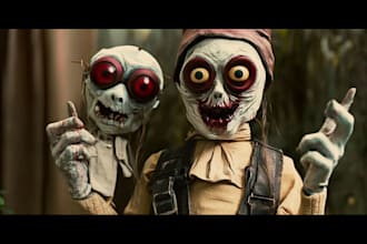 create images for characters in horror