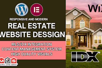 build agent real estate webiste realtor property listings idx mls integration