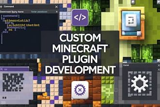 create spigot or paper minecraft bukkit plugin with unique features
