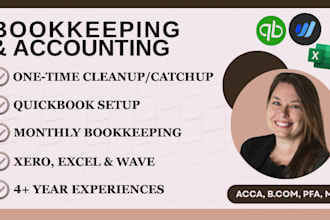 do bookkeeping using xero, wave and quickbooks online