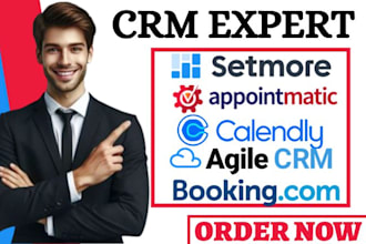 do calendly agile crm hubspot setmore appointmatic scheduling zapier automation