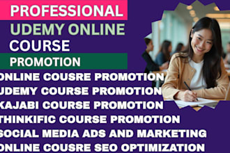 udemy online course promotion thinkific online course kajabi sales funnel