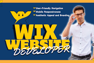 wix website design redesign wix website fitness yoga ecommerce portfolio website