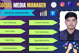 act as your social media manager