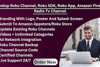 develop roku channel, roku sdk, roku app, amazon fire tv, radio tv channel