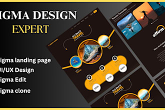do figma website design, website UI UX design