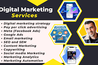 do digital marketing, create DIY marketing strategy, google meta ads,