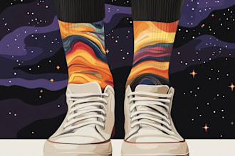draw sublimation all type of unique design and patterns