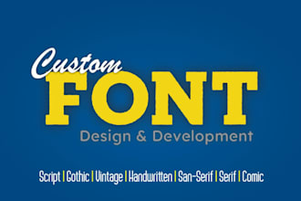 create modify and design amazing fonts
