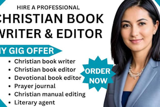 be your christian book editor devotional book editor prayer journal
