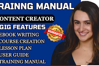 create training manual training course instructional manual workbook PPT slides