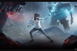 develop VR virtual reality app and game in unity for oculus