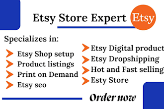 setup etsy print on demand store, etsy digital product etsy product listing seo