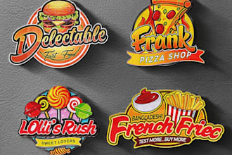 do pizza, bbq, burger, drink, catering,food logo