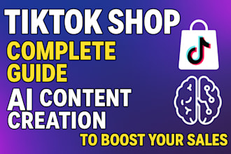 create tiktok shop, shoppable videos and manage account