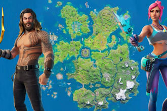 promote fortnite game map, map design, audiences for map, active viewers,channel