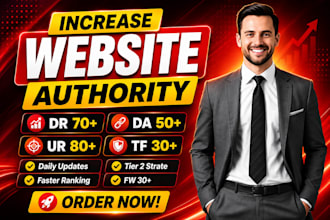 increase domain rating ahrefs dr domain authority tf ur with authority backlinks