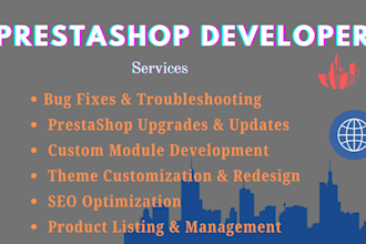 prestashop bug fix, product listing, prestashop redesign, theme customization