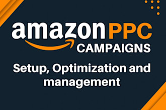 setup, optimize, manage amazon PPC campaigns, amazon fba ppc ads campaign expert