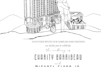 create custom invitations and other stationary