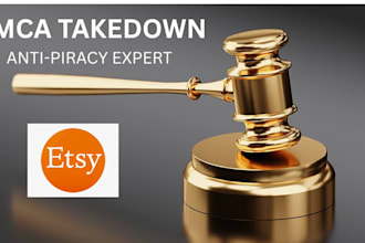 report infringing listings over etsy under dmca