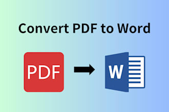 retype PDF or image text into word with accuracy