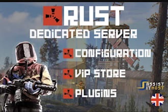 supercharge your game server growth rust, fivem, dayz promotion