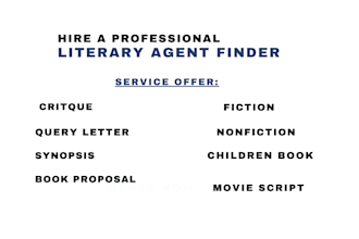 find literary agents for your fiction nonfiction children book script proposal