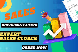 be sales representative, sales closer, lead generation or sales navigator