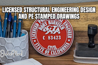 licensed structural design structural analysis structural engineer drawings