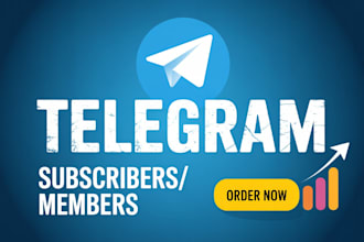 promote or grow telegram group channel to real and active telegram subscribers