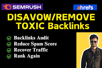 disavow bad backlinks from your website