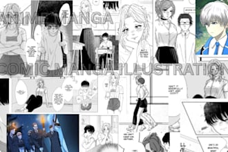 draw comic manga page nsfw manga art comic book page nsfw comic book artist