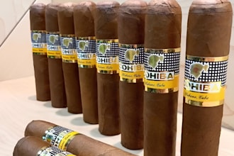 do awesome cigar, label, band and ring logo design with unlimited revisions
